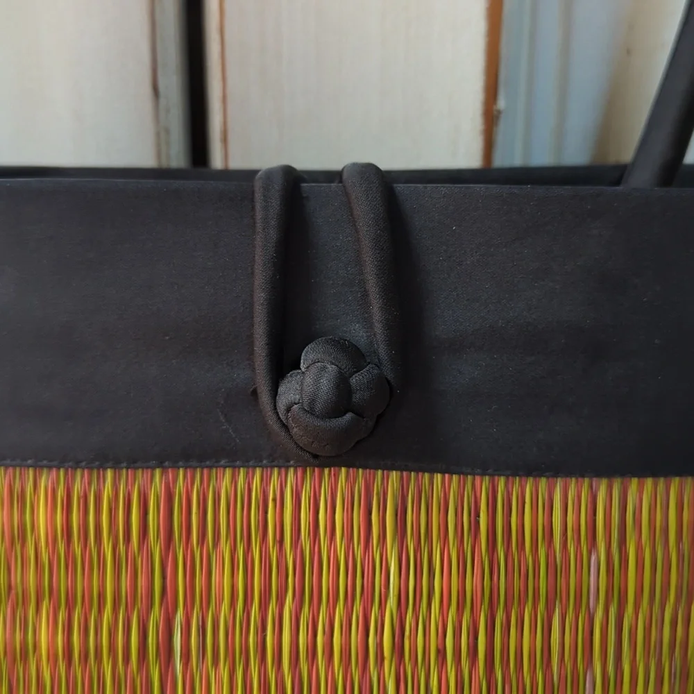 Baskets Of Cambodia, Curved Avi, Tote Bag.